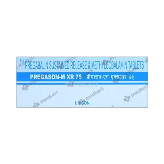 pregason m xr 75mg tablet 10's